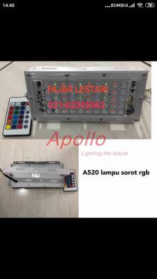 Lampu Sorot Led RGB Remote Apollo